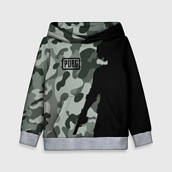 Толстовка-худи детская PUBG: Camo Shadow, цвет: 3D-меланж