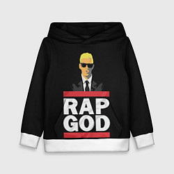 Детская толстовка Rap God Eminem