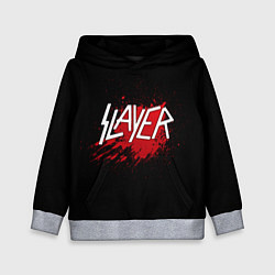 Толстовка-худи детская Slayer Blood, цвет: 3D-меланж