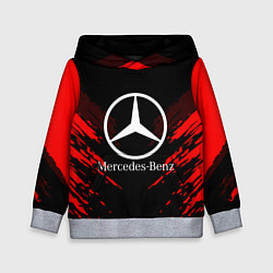 Толстовка-худи детская Mercedes-Benz: Red Anger, цвет: 3D-меланж