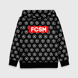 Толстовка-худи детская FCSM Supreme цвета 3D-черный — фото 1