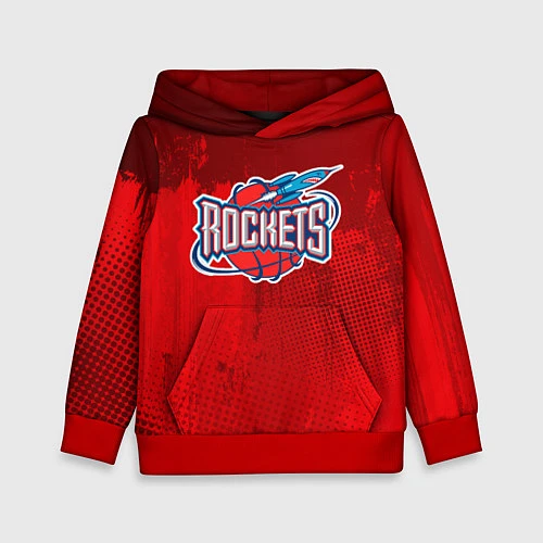 Детская толстовка Rockets NBA / 3D-Красный – фото 1