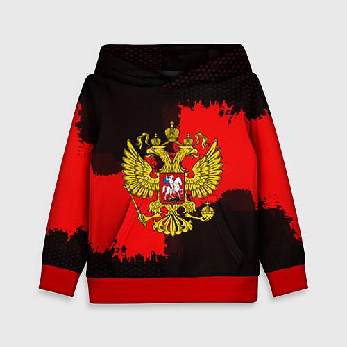 Детская толстовка Russia: Red Collection / 3D-Красный – фото 1