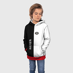 Толстовка-худи детская Land Rover: Range Rover, цвет: 3D-красный — фото 2