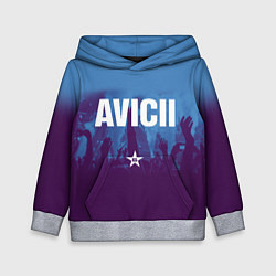 Толстовка-худи детская Avicii Star цвета 3D-меланж — фото 1