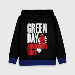 Толстовка-худи детская Green Day: American Idiot, цвет: 3D-синий