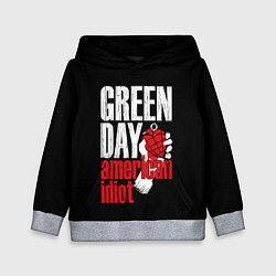 Толстовка-худи детская Green Day: American Idiot, цвет: 3D-меланж