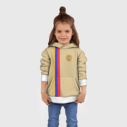 Толстовка-худи детская Armenia Style, цвет: 3D-белый — фото 2
