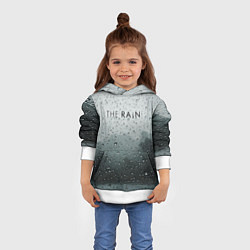 Толстовка-худи детская The Rain, цвет: 3D-белый — фото 2