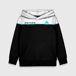 Толстовка-худи детская Detroit: AX400, цвет: 3D-черный
