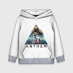 Толстовка-худи детская ANTHEM Planet, цвет: 3D-меланж