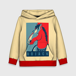 Толстовка-худи детская BoJack Obey, цвет: 3D-красный