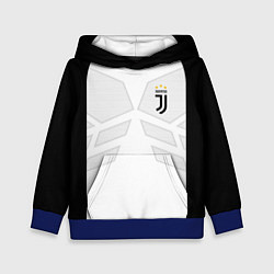 Толстовка-худи детская JUVENTUS SPORT, цвет: 3D-синий