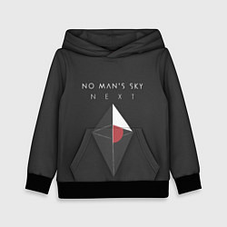 Толстовка-худи детская No Man’s Sky: Next, цвет: 3D-черный