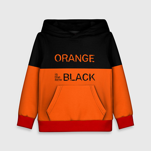 Детская толстовка Orange Is the New Black / 3D-Красный – фото 1