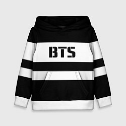 Толстовка-худи детская BTS, цвет: 3D-белый