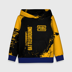 Толстовка-худи детская PUBG: Black Fashion, цвет: 3D-синий