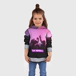 Толстовка-худи детская Team Fortress 2, цвет: 3D-меланж — фото 2