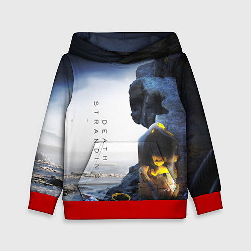 Детская толстовка Death Stranding: Exclusive / 3D-Красный – фото 1