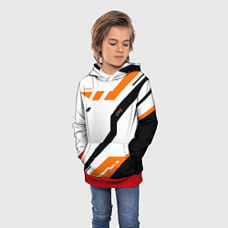 Толстовка-худи детская CS:GO Asiimov Light, цвет: 3D-красный — фото 2