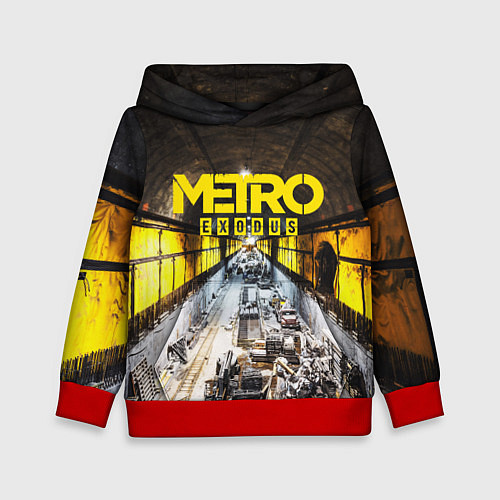 Детская толстовка METRO EXODUS EXCLUSIVE / 3D-Красный – фото 1