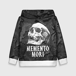 Толстовка-худи детская Memento Mori, цвет: 3D-белый