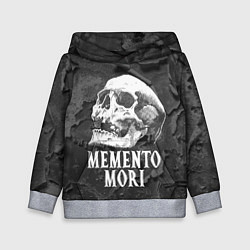 Толстовка-худи детская Memento Mori, цвет: 3D-меланж