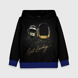 Толстовка-худи детская Daft Punk: Get Lucky, цвет: 3D-синий