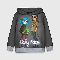 Толстовка-худи детская Sally Face: Friends, цвет: 3D-меланж