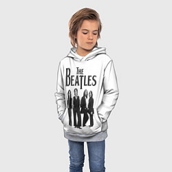 Толстовка-худи детская The Beatles: White Side, цвет: 3D-меланж — фото 2