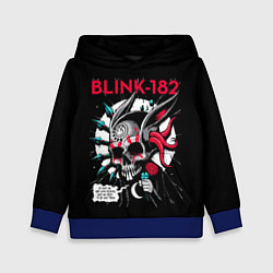 Толстовка-худи детская Blink-182: Death Punk, цвет: 3D-синий