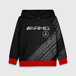 Толстовка-худи детская Mercedes AMG: Street Racing, цвет: 3D-красный