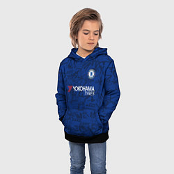 Толстовка-худи детская Chelsea home 19-20, цвет: 3D-черный — фото 2