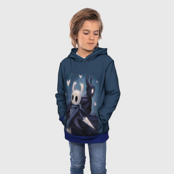 Толстовка-худи детская Hollow Knight, цвет: 3D-синий — фото 2
