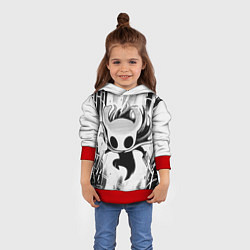 Толстовка-худи детская Hollow Knight, цвет: 3D-красный — фото 2