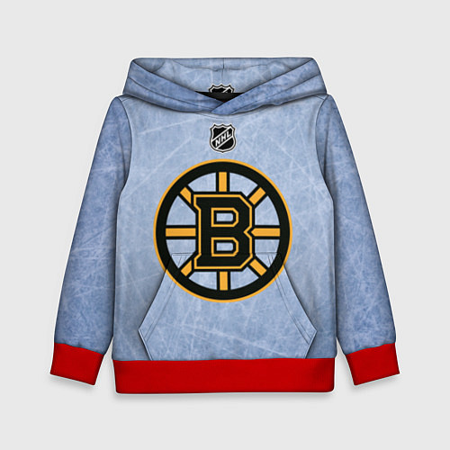 Детская толстовка Boston Bruins: Hot Ice / 3D-Красный – фото 1
