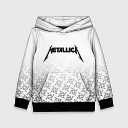 Толстовка-худи детская METALLICA, цвет: 3D-черный