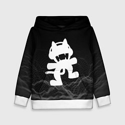 Толстовка-худи детская MONSTERCAT, цвет: 3D-белый