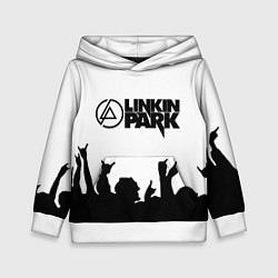 Толстовка-худи детская LINKIN PARK, цвет: 3D-белый