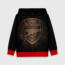 Толстовка-худи детская Arsenal, цвет: 3D-красный