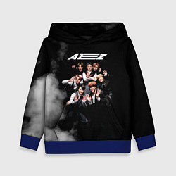 Толстовка-худи детская Ateez, цвет: 3D-синий