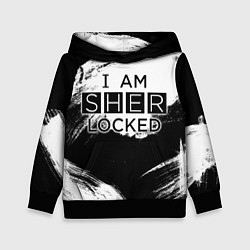 Толстовка-худи детская Sherlock, цвет: 3D-черный