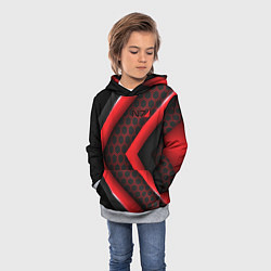 Толстовка-худи детская Mass Effect N7, цвет: 3D-меланж — фото 2