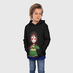 Толстовка-худи детская UNDERTALE, цвет: 3D-синий — фото 2