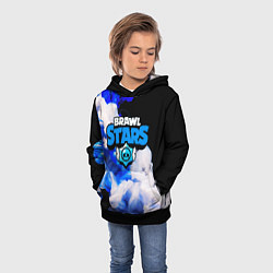 Толстовка-худи детская BRAWL STARS, цвет: 3D-черный — фото 2