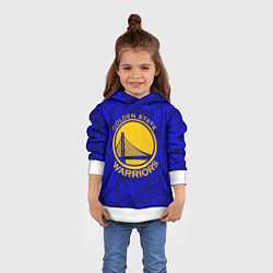 Толстовка-худи детская GOLDEN STATE WARRIORS, цвет: 3D-белый — фото 2