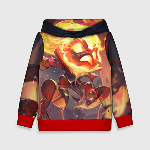 Детская толстовка League Of Legends Амуму / 3D-Красный – фото 1