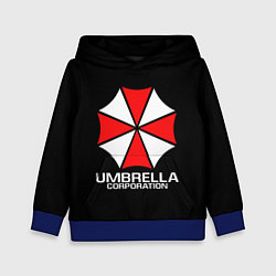 Толстовка-худи детская UMBRELLA CORP, цвет: 3D-синий