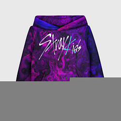 Толстовка-худи детская Stray Kids, цвет: 3D-черный