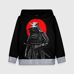 Толстовка-худи детская Самурай, цвет: 3D-меланж